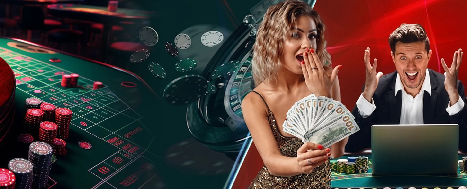 Dynamic background showing exciting online casino games and a playful puppy, symbolizing fun and entertainment at PHDream Online Casino.